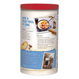 Cooking Nature's Path steel cut oats in pot with a nutty aroma