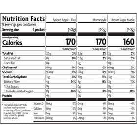 Nature's Path whole grains oats close-up highlighting fiber