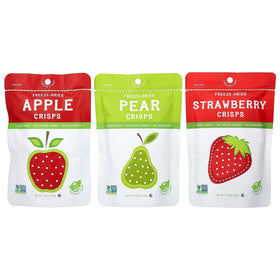 Nature's Turn Freeze-Dried Fruit Crisps apple bag: versatile topping for yogurt or cereal