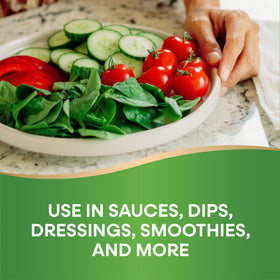 Nature's Way Liquid Coconut Oil cooking up to 350°F for sautéing and baking