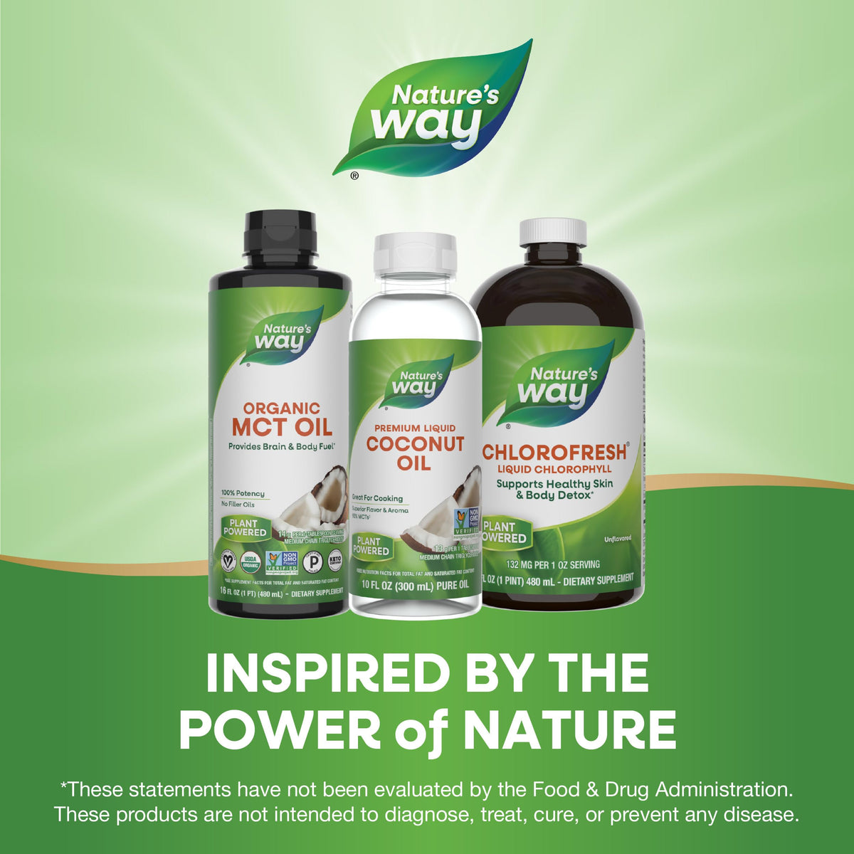 Nature's Way Liquid Coconut Oil stays liquid when refrigerated for easy use