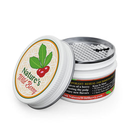 Nature's Wild Berry Halves in a kitchen scene for flavor exploration.