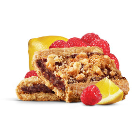 Nature's Bakery Raspberry Lemon 36 twin-pack display, ideal for sharing.