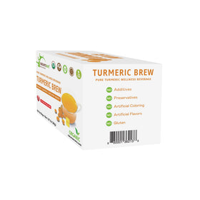 Nature'sRare turmeric brew highlights piperine notes to enhance savor and aroma.