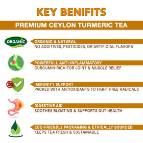 Nature'sRare tea sachets in foil-wrapped packaging preserve natural flavor and aroma.
