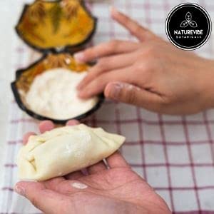 Naturevibe Botanicals baking with defatted soy flour for breads, rotis, and high-protein treats.
