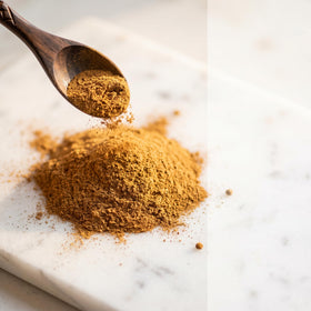 Naturevibe Botanicals Ceylon Cinnamon powder blends into spice mixes easily.