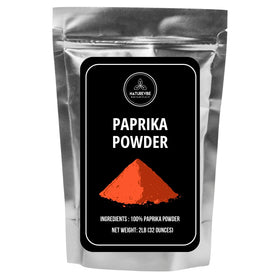 Naturevibe Botanicals Paprika Powder in resealable pouch preserves freshness for everyday cooking.