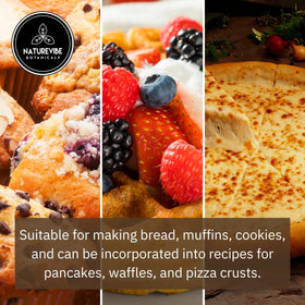 Naturevibe Botanicals Sorghum Flour in cookies and muffins.