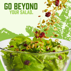 naturSource three-pack Organic Salad Topper helps keep meals on track.