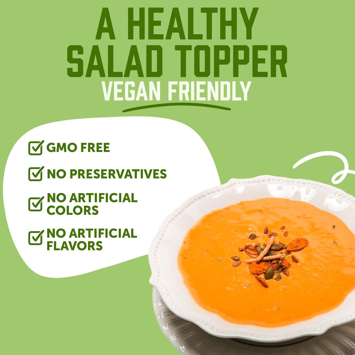NaturSource Salad Topper Crunch almonds offer chewy, satisfying bite in oatmeal