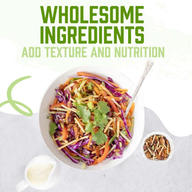 NaturSource Salad Topper Crunch sunflower seeds provide nutty depth on yogurt