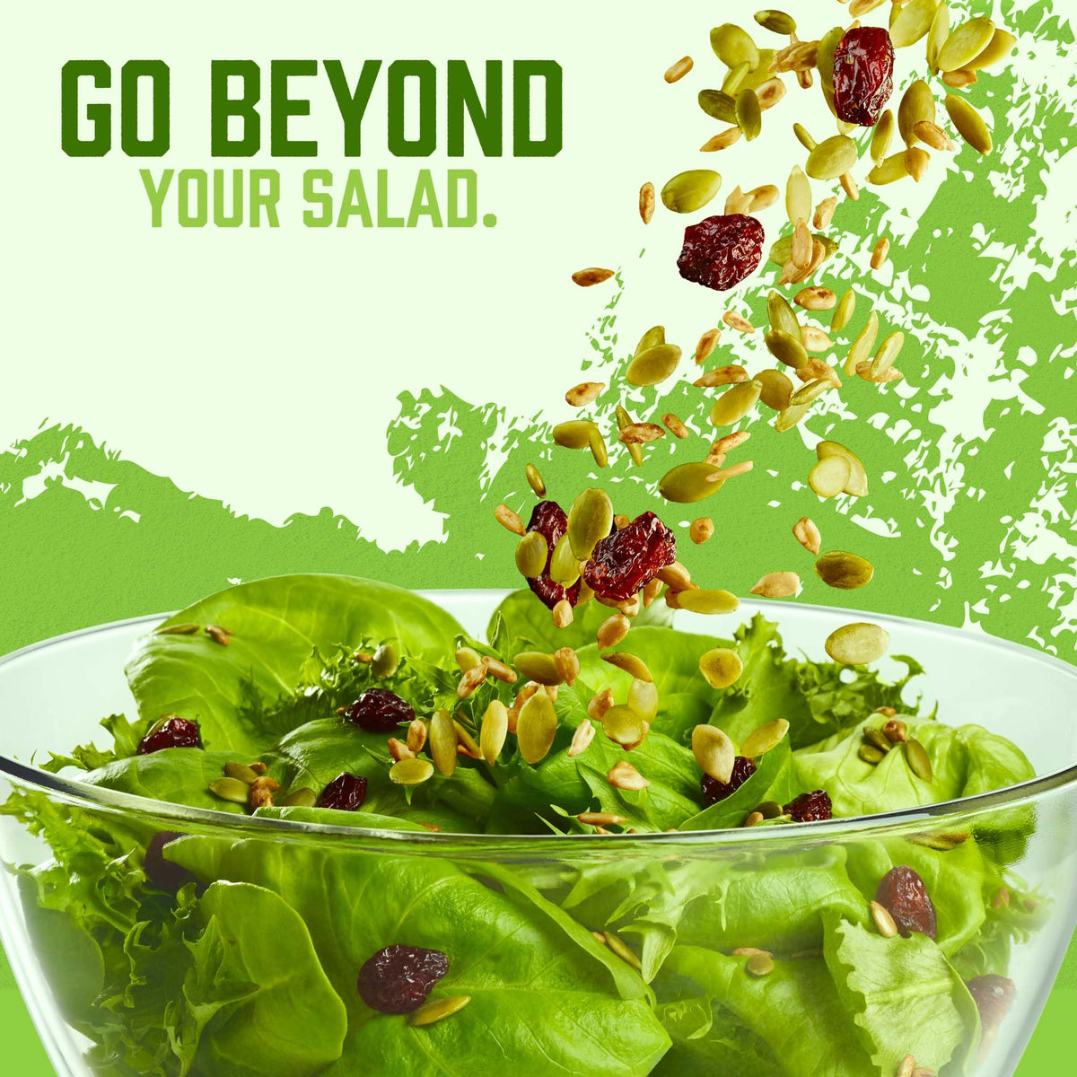 NaturSource Salad Topper Smart Life easily sprinkles for quick flavor boost.