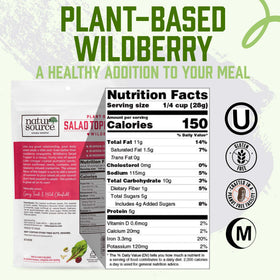 NaturSource Wildberry apple cider vinegar coating delivers zesty flavor in every bite.