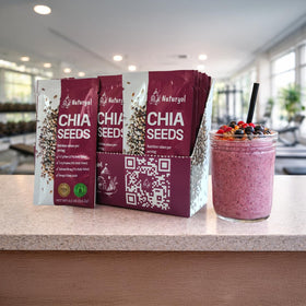 Naturyol chia seeds keto-friendly seeds due to low net carbs.
