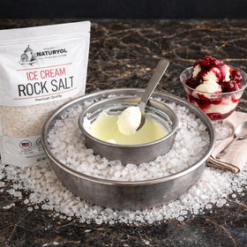 NATURYOL food-grade rock salt with natural profile for versatile cooking.