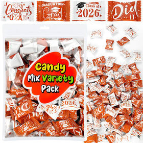 Naucoos Congrats graduation candies bag front ready for serving