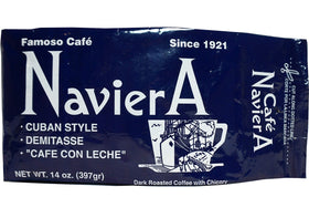 Naviera Cuban Style Dark Roasted Coffee bag, premium aroma for rich mornings