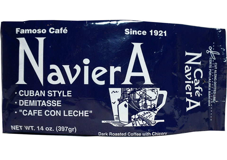 Naviera Cuban Style Dark Roasted Coffee bag, premium aroma for rich mornings
