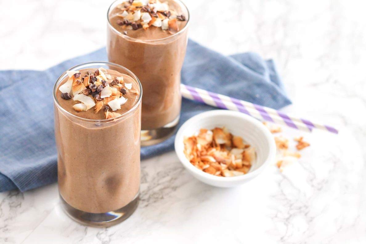 Navitas Organics cacao powder with dry ingredients for baking and desserts.