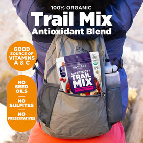 Navitas Trail Mix with cashews and pumpkin seeds, protein-rich snack