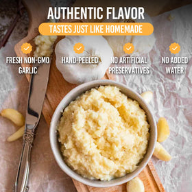 Nawabi Life Garlic Paste ingredients reveal fresh garlic complexity for bold home cooking.