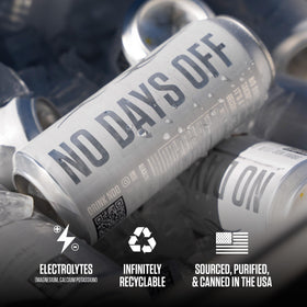 NDO H2O minerals electrolytes closeup with calcium magnesium potassium