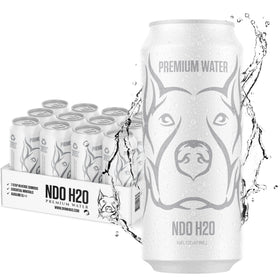 NDO H2O No Days Off 12-pack front for on-the-go hydration