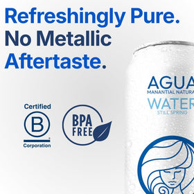 NEA alpine spring water pour showcases crisp refreshing taste.