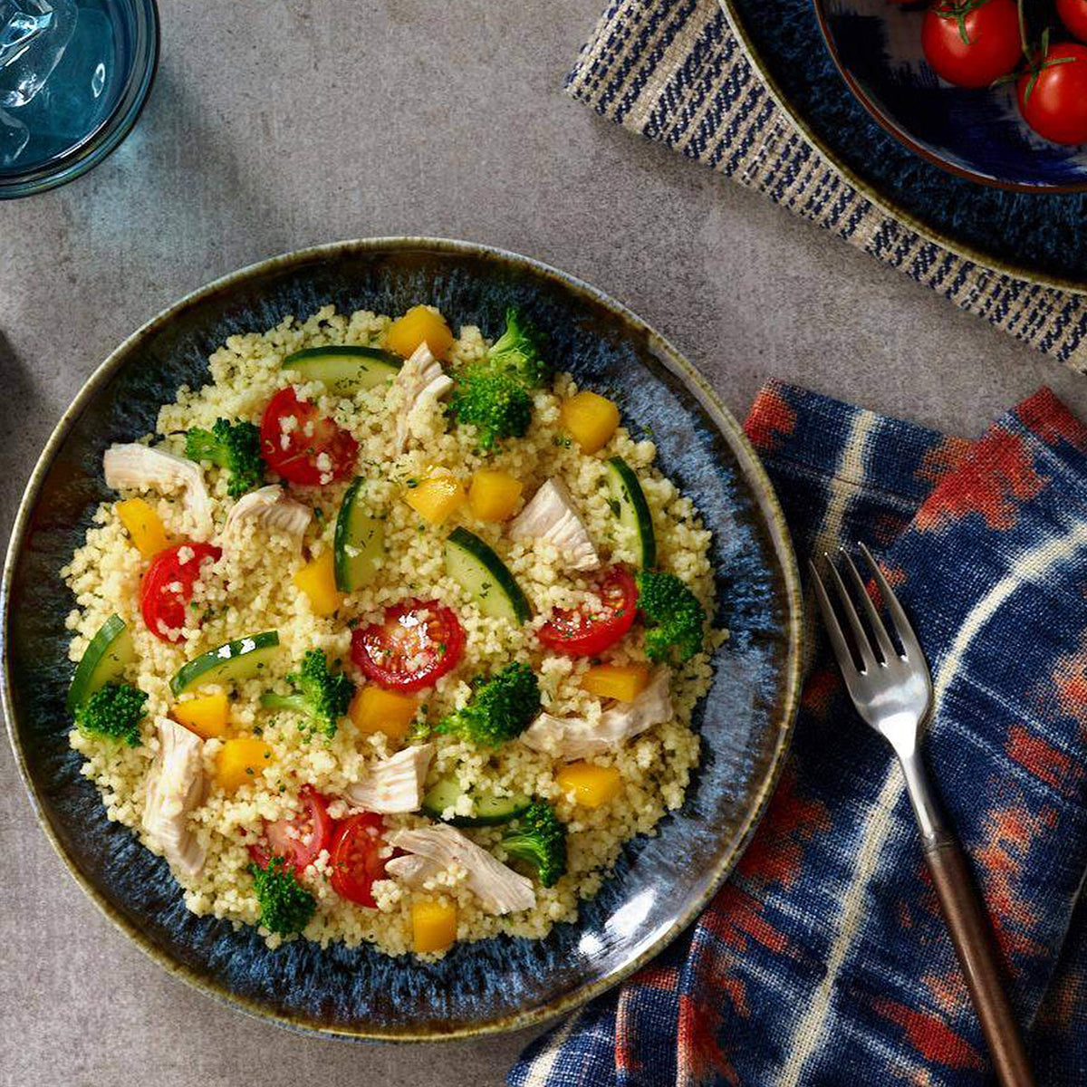 Near East Parmesan Couscous cooking step image, five-minute prep.