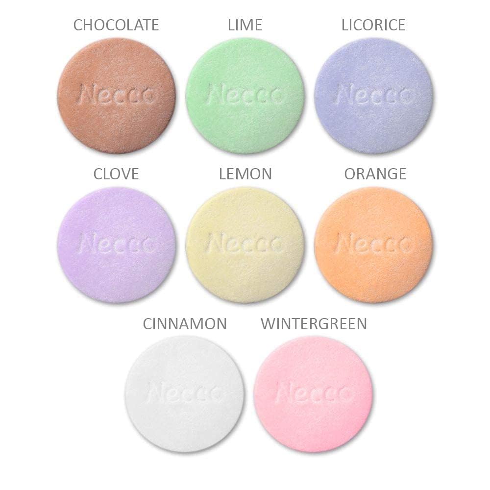Gift-ready Necco Wafers six-pack for celebrations and treats.
