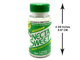 NECTA SWEET label highlights dextrose-free option for mindful sweetening.