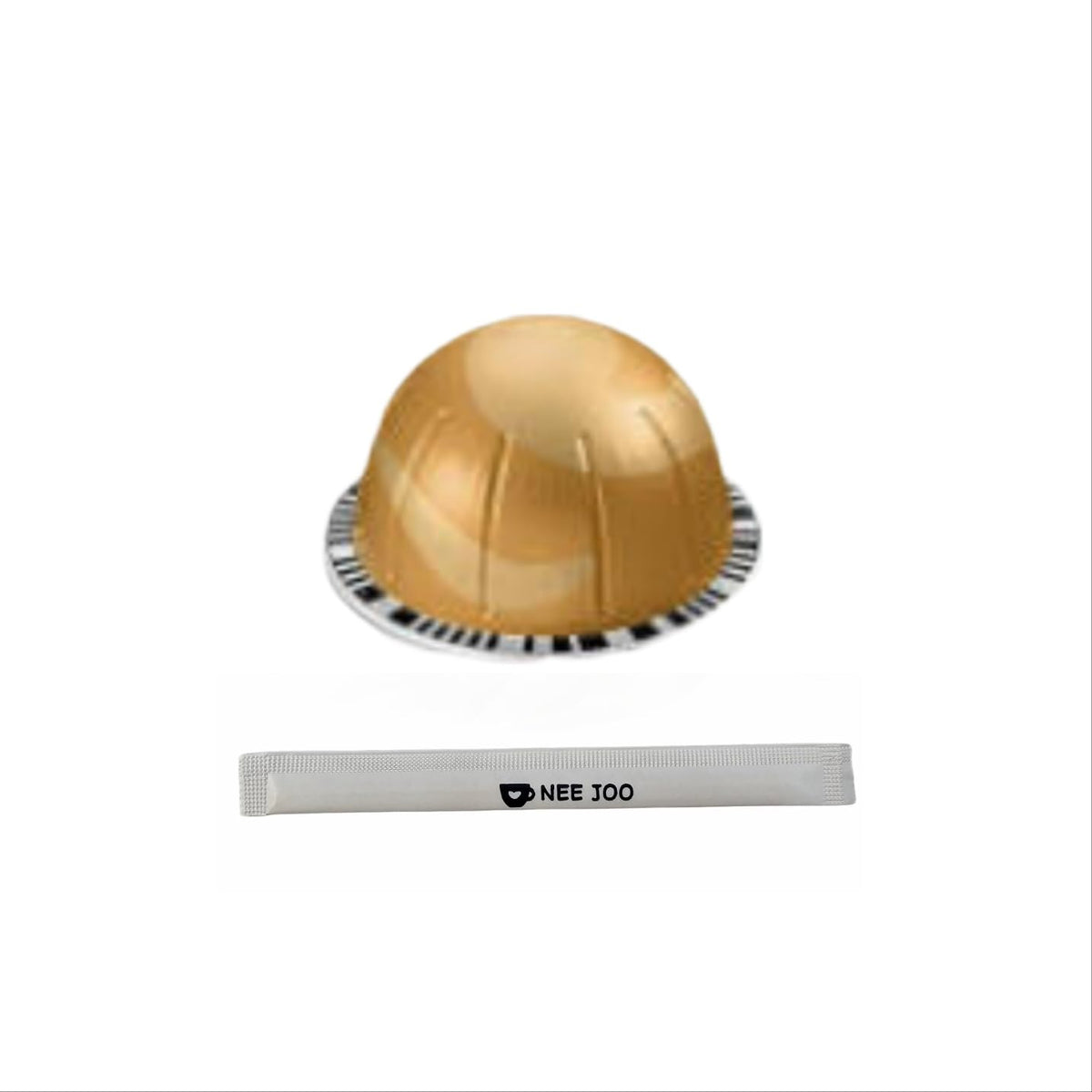 NEE JOO Golden Caramel Coffee pod for a rich cup and easy prep.