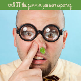 Needzo booger gummies prank gift image ideal for white elephant exchanges