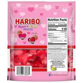 Needzo bulk strawberry heart gummies in 9 oz, ideal for parties.