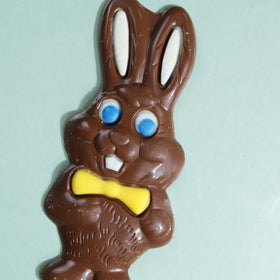 Needzo gourmet Easter bunnies with premium chocolate for gifting or sharing.