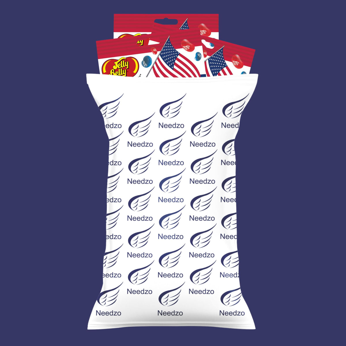 Needzo movie-night snack treat featuring fruity flavors.
