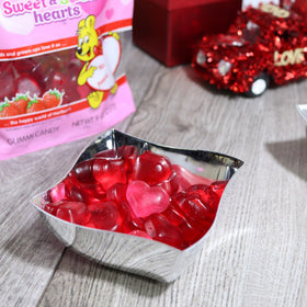 Needzo party-ready heart gummies for bowls and favors.