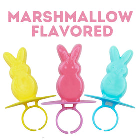 Needzo Peeps Lollipop Rings yellow assortment, adds color to eggs and celebrations.