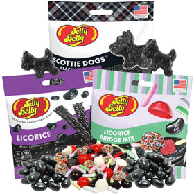 Needzo Ultimate Black Licorice Lovers Assortment pack front for sharing