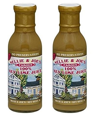 Nellie and Joe's key lime juice bottle 12 oz, ideal for dressings and cocktails.