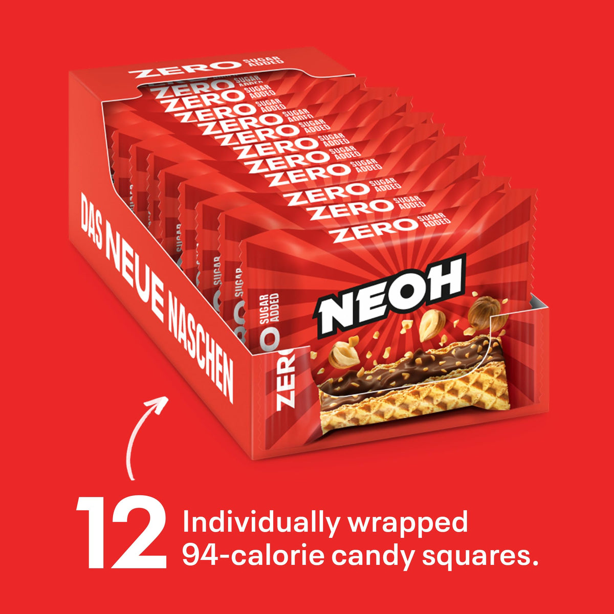 NEOH high-fiber snack texture emphasizing fiber content