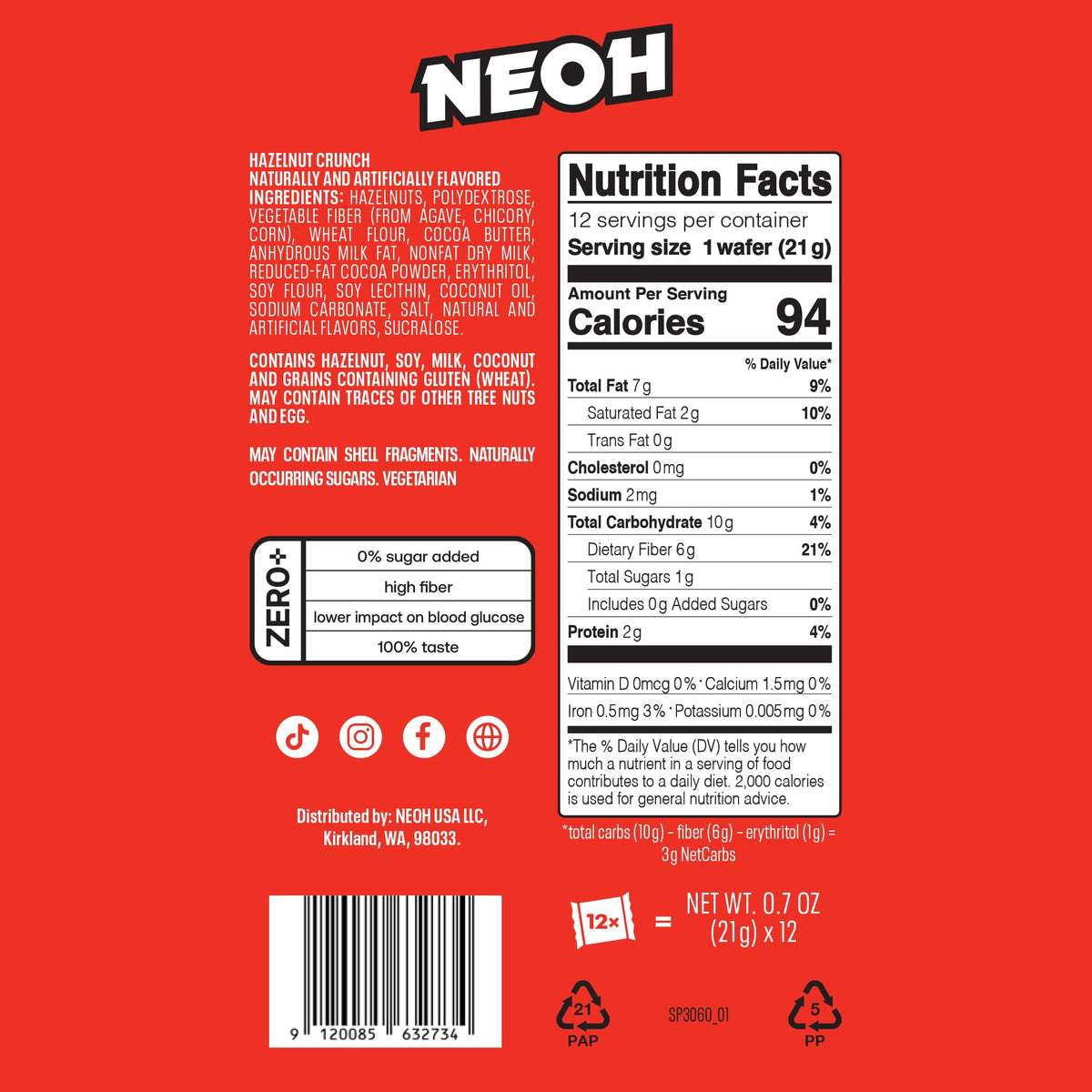 NEOH shelf-stable snack displayed for pantry storage