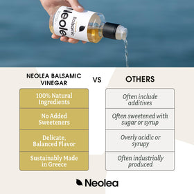Neolea White Greek Balsamic highlights vanilla and honey notes for aroma