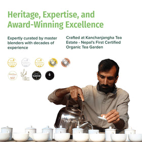 Farmers benefiting from Nepal Tea's 1% revenue support program.