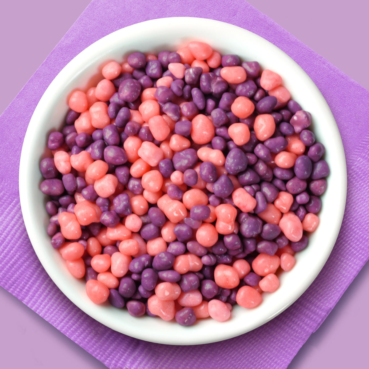 Nerds Grape & Strawberry sharing setup suggests easy pass-around treats.