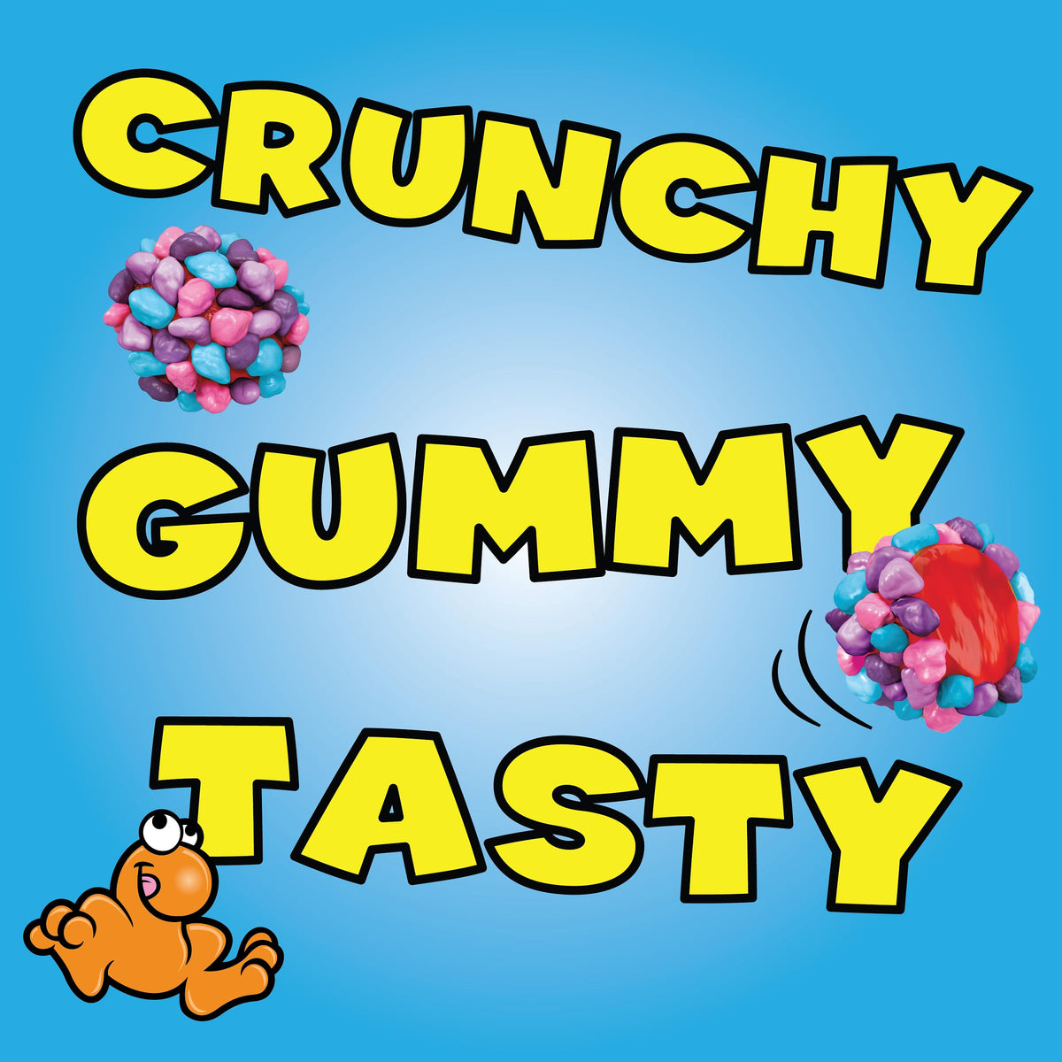 Bright bowl of Nerds Gummy Clusters suggesting easy snacking at gatherings and offices