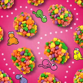 NERDS Gummy Clusters 12-pack box on display, perfect for gifting or party prep.