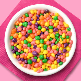 Movie night setup with Nerds Rainbow box on a table ready to serve
