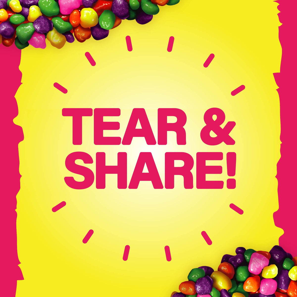 Nerds Rope Rainbow packs are party-friendly snacks that mix colors and crunch.
